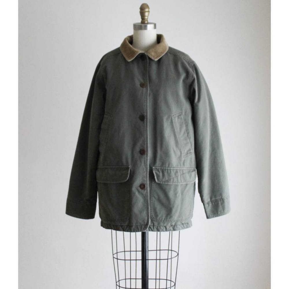 LL Bean barn coat chore jacket